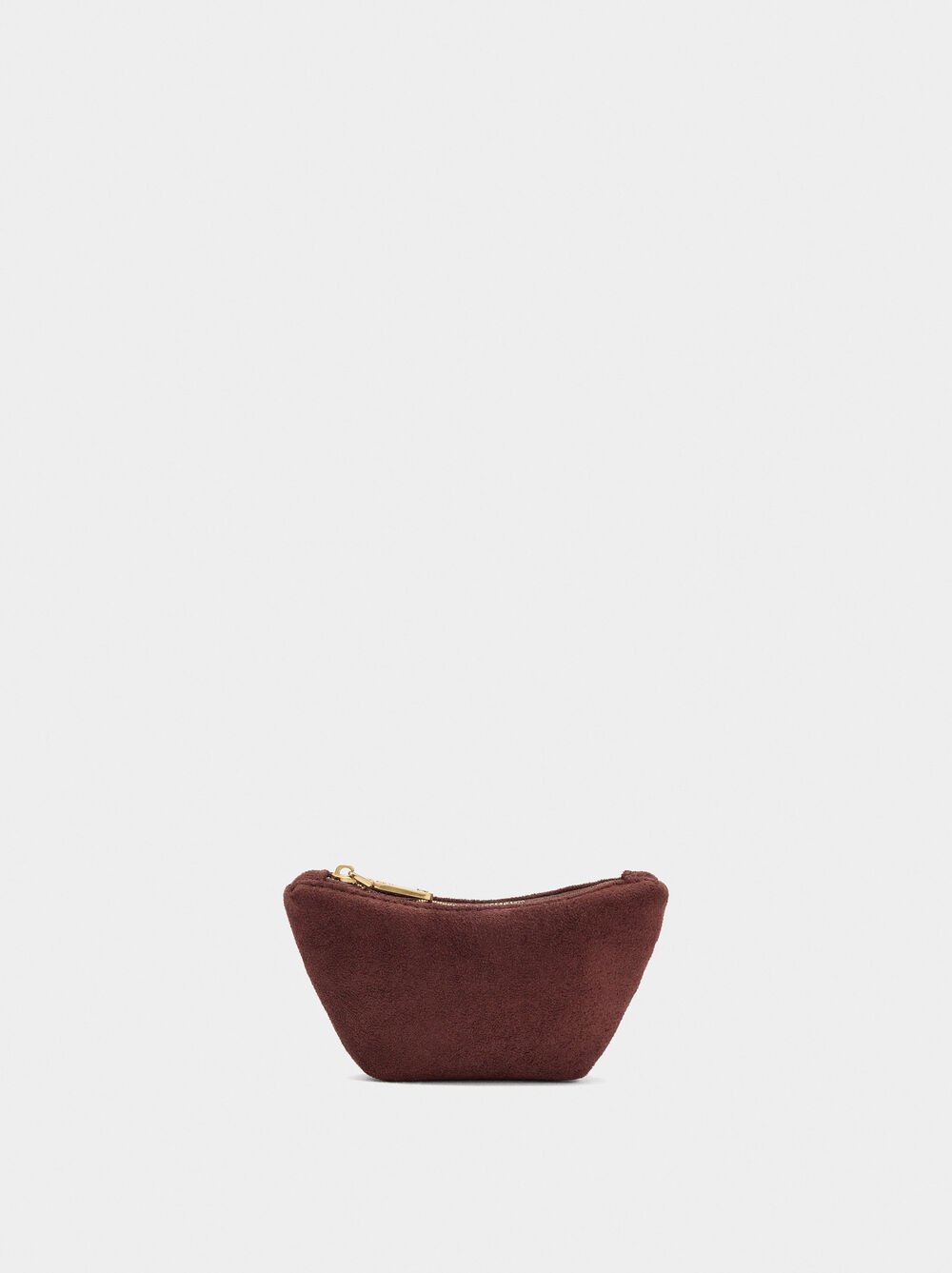 Coin purse with leather-effect