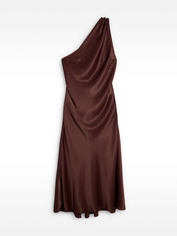 Asymmetric long dress