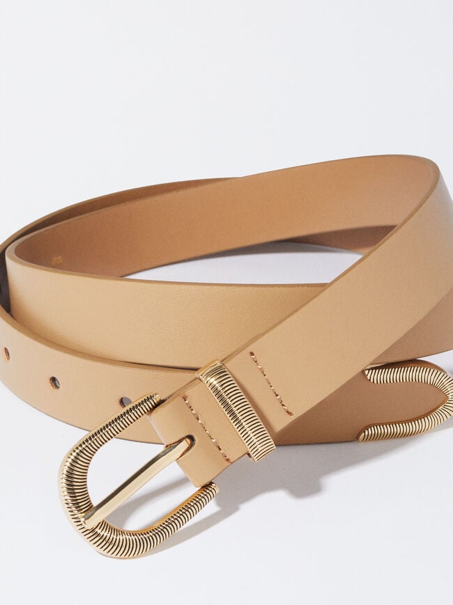 Plain Belt With Buckle image number 1.0