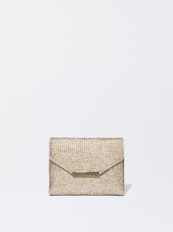 Bolso de mano pequeño con cremallera de tela de concha de mar, bolso de  mano pequeño, bolso esencial, bolsa de tela con cremallera -  España