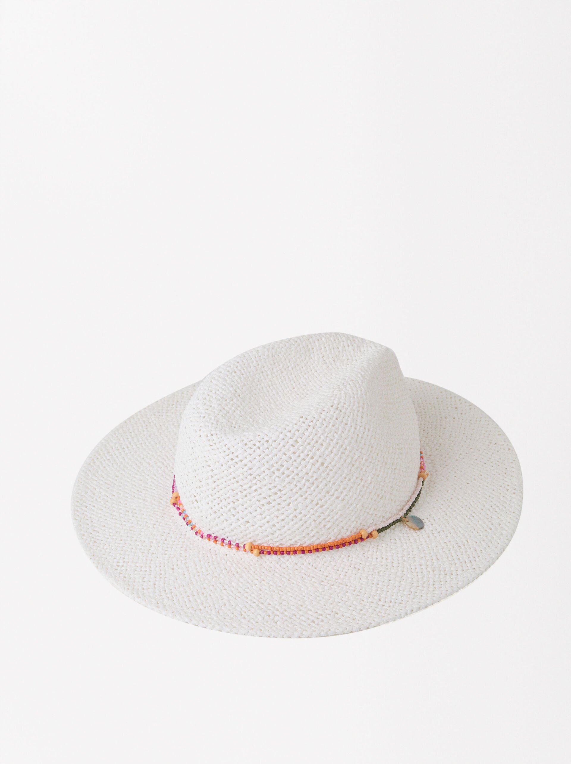 Straw-effect hat image number 2.0