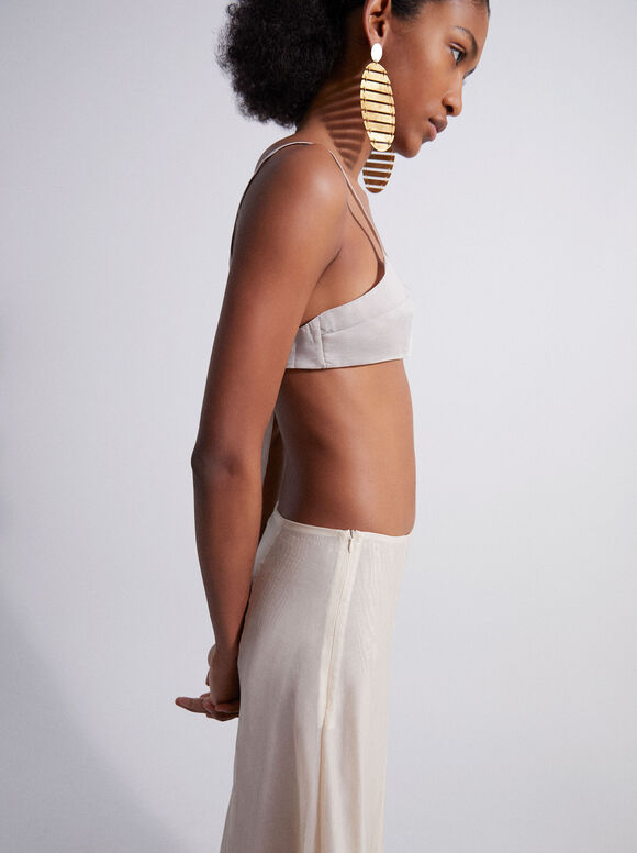 Online Exclusive - Golden Earrings, Golden, hi-res