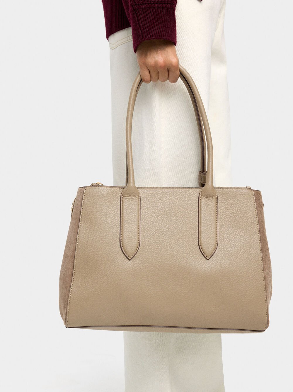 Sac pour ordinateur portable 13" avec détails en cuir