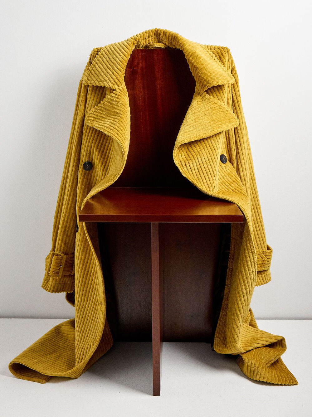 Corduroy gabardine