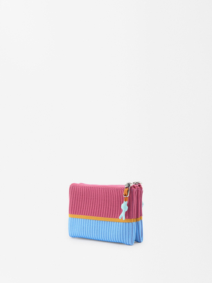 Knit Multipurpose Bag, Pink, hi-res