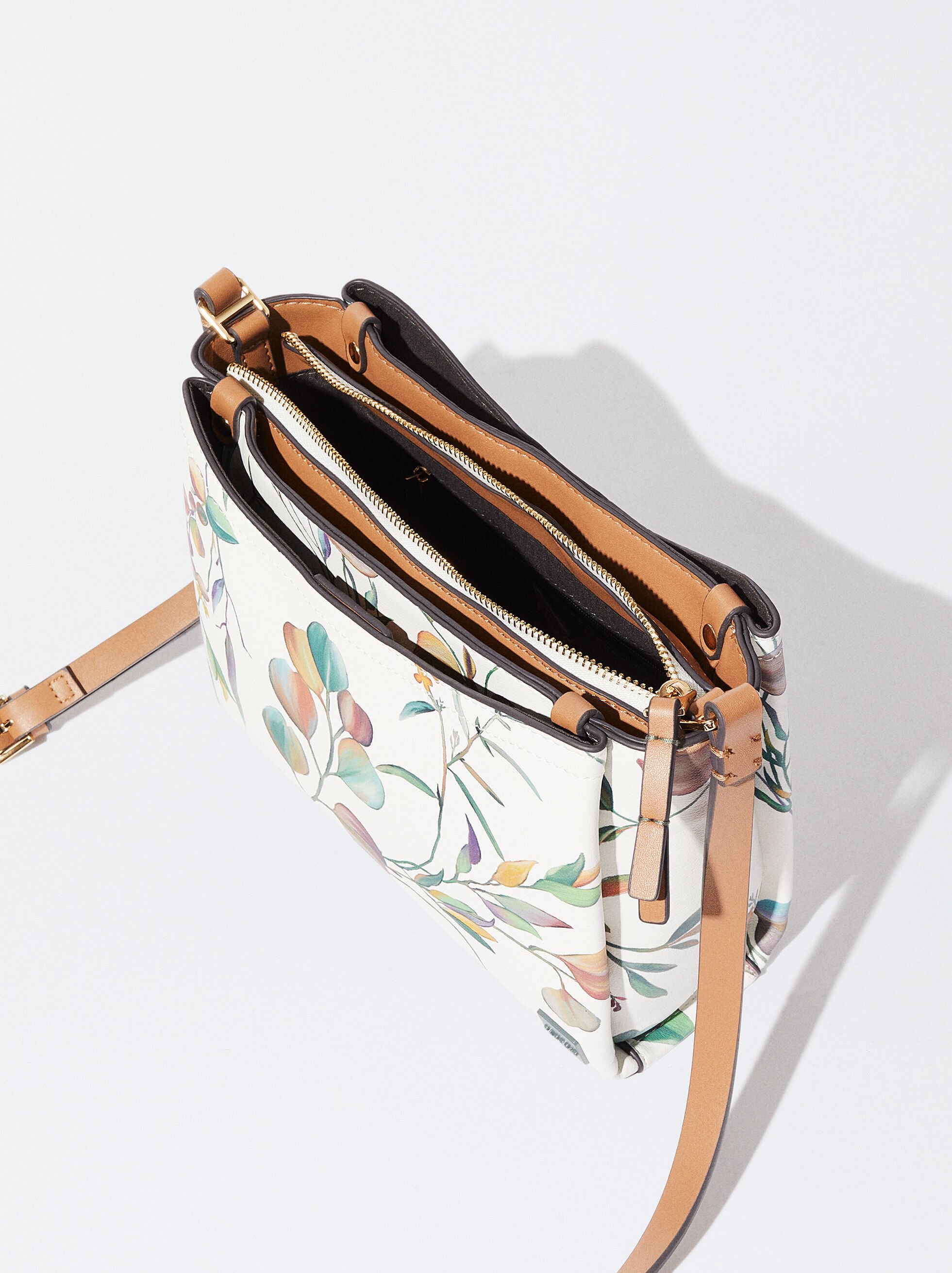 Floral Print Crossbody Bag