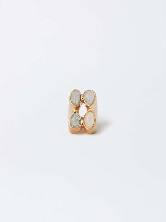 Ring With Stones, Multicolor, hi-res