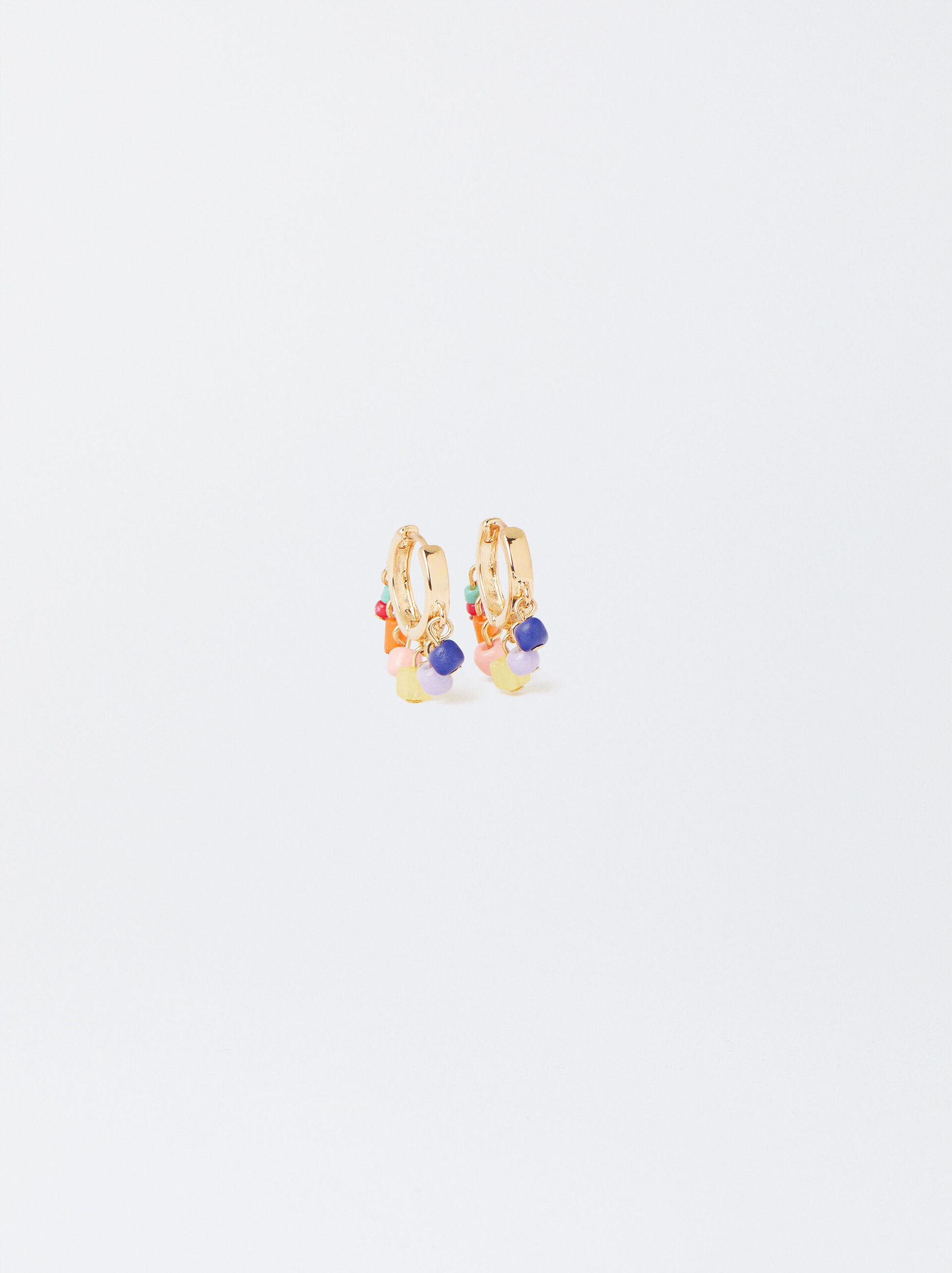 Multicoloured Hoop Earrings image number 0.0