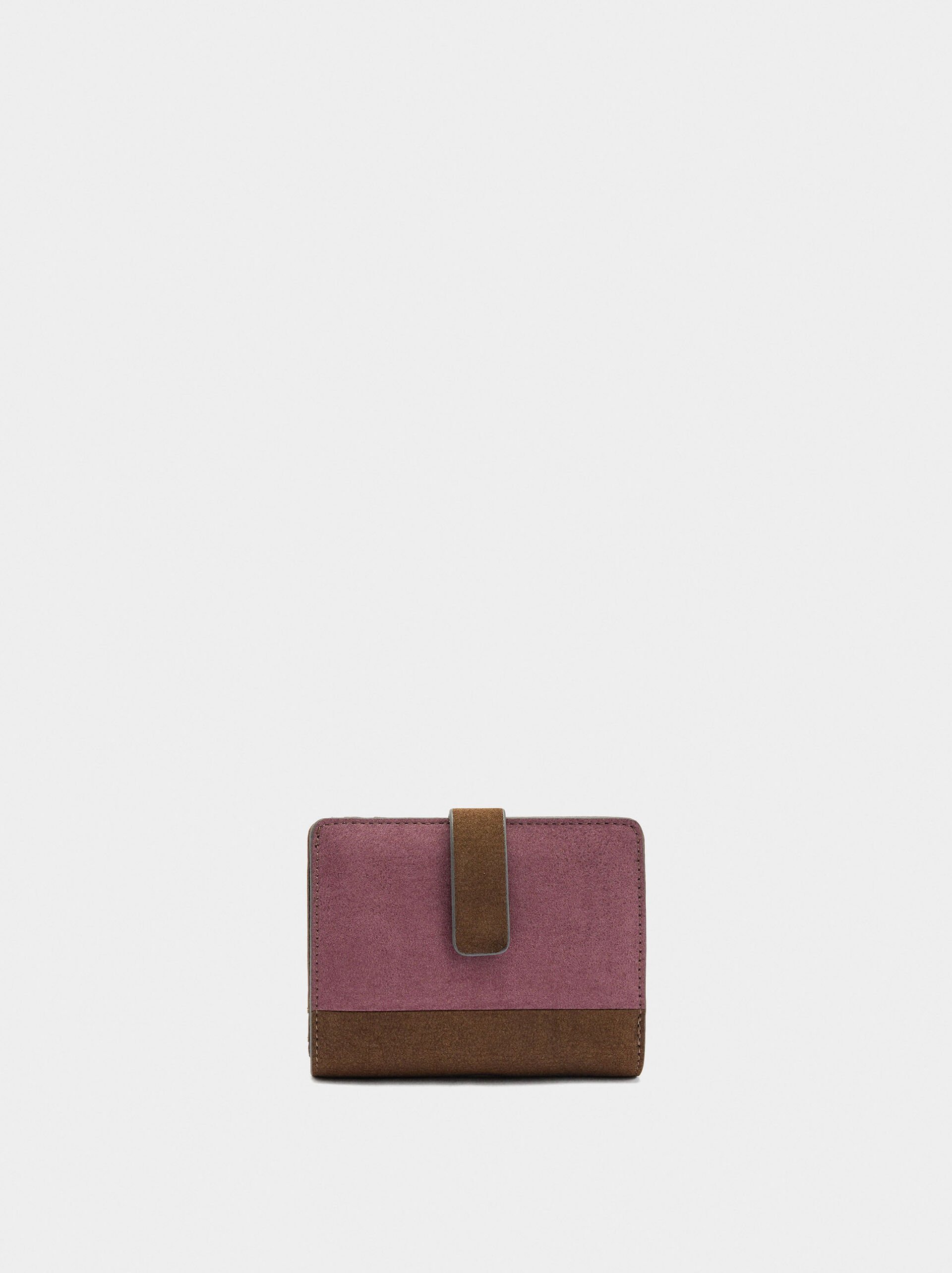 Wallet with leather-effect image number 0.0