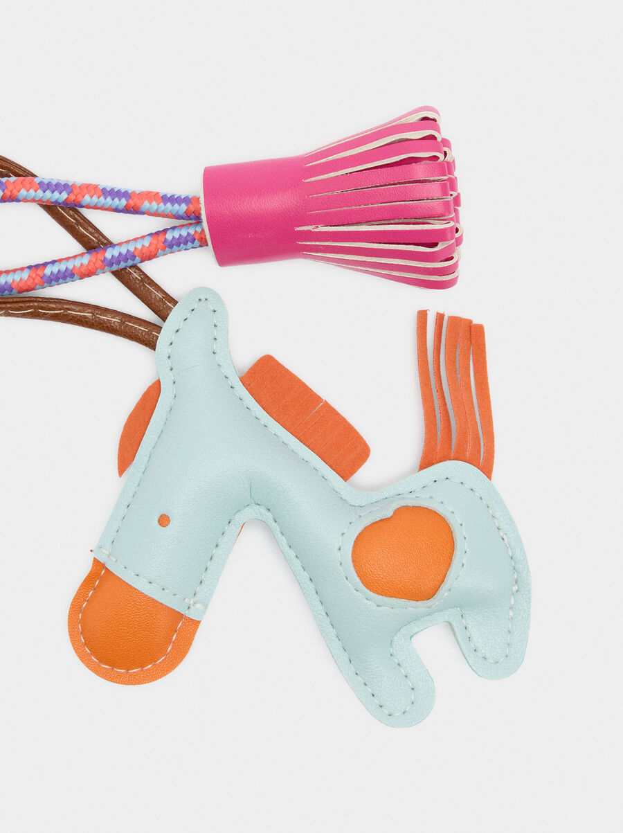 Keychain with horse charm