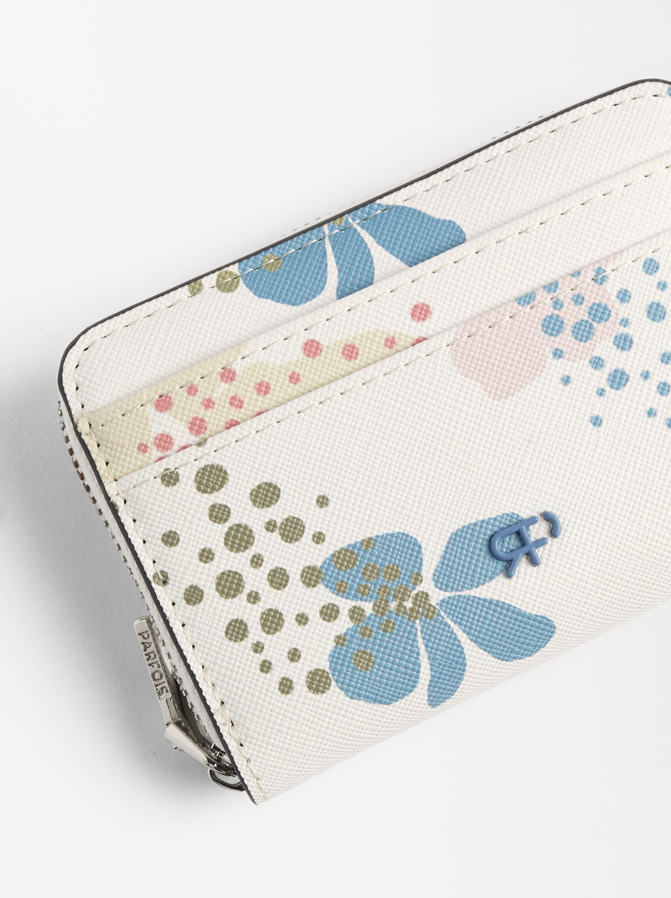 Floral print wallet XS image number 1.0