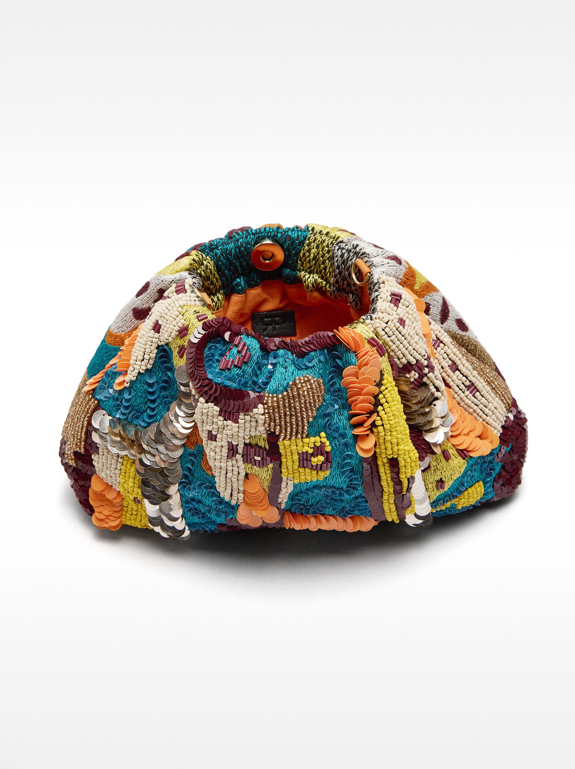 Bolso de fiesta con abalorios multicolor image number 5.0