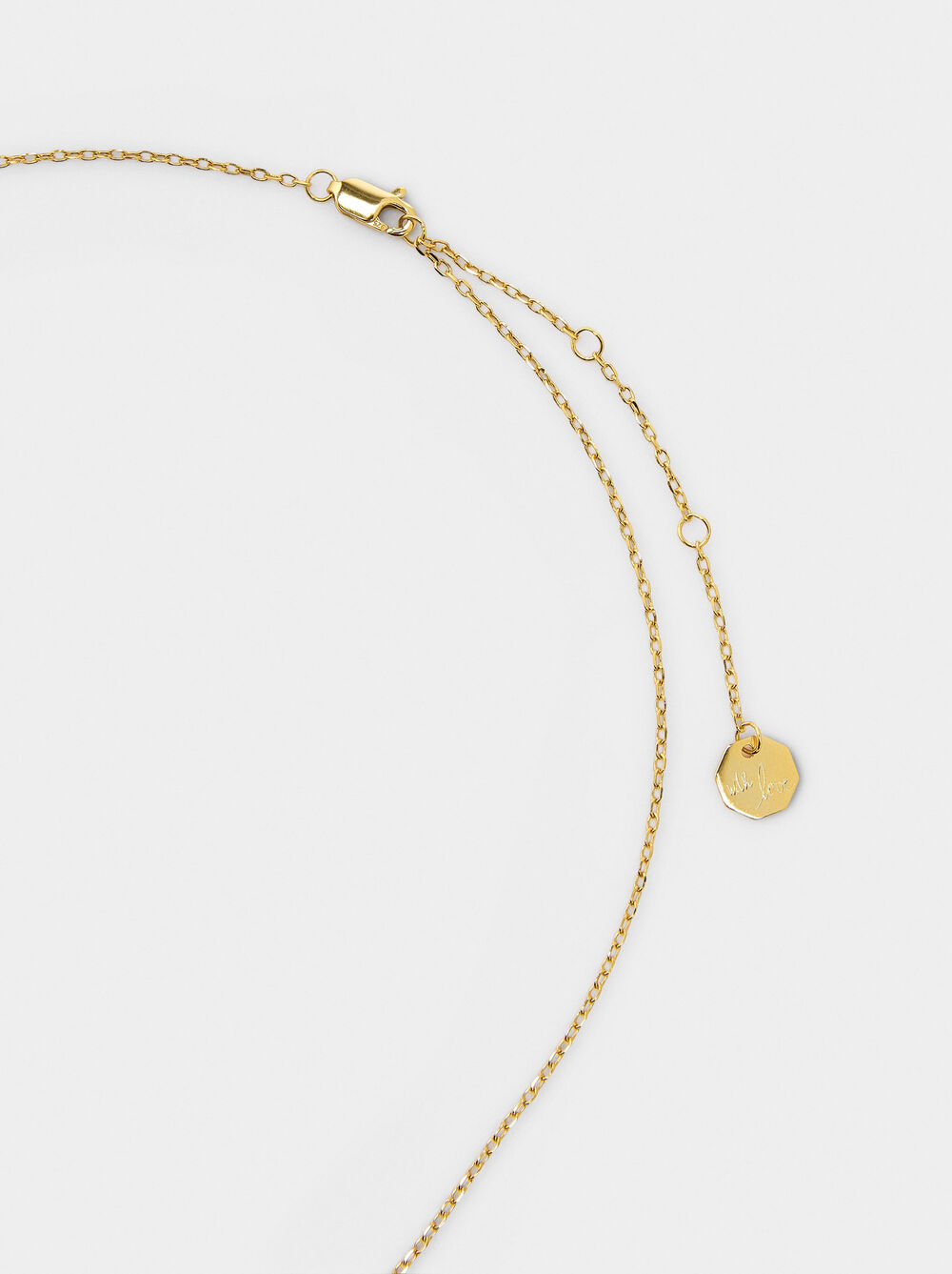 Necklace with crosses and freshwater pearls - 925 sterling silver