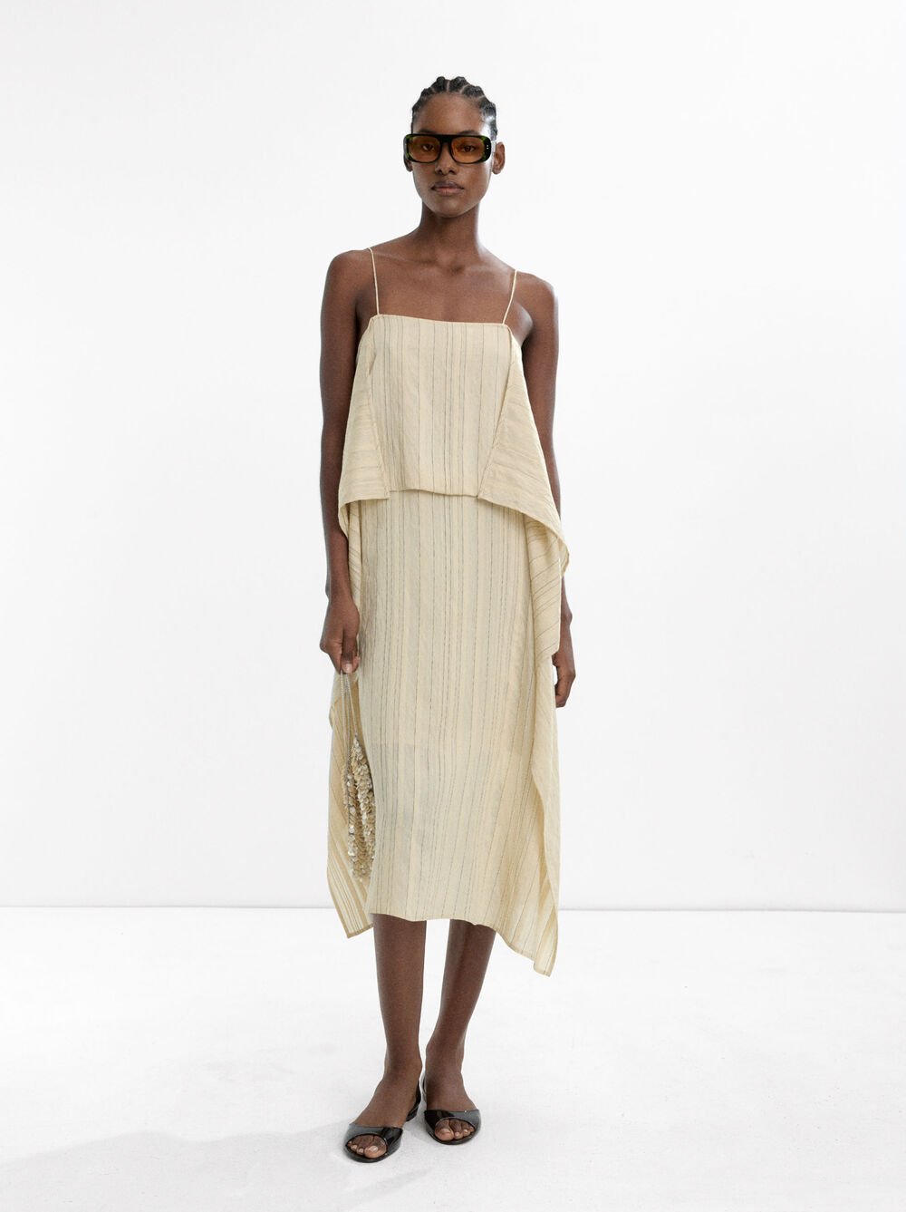 Striped strap dress