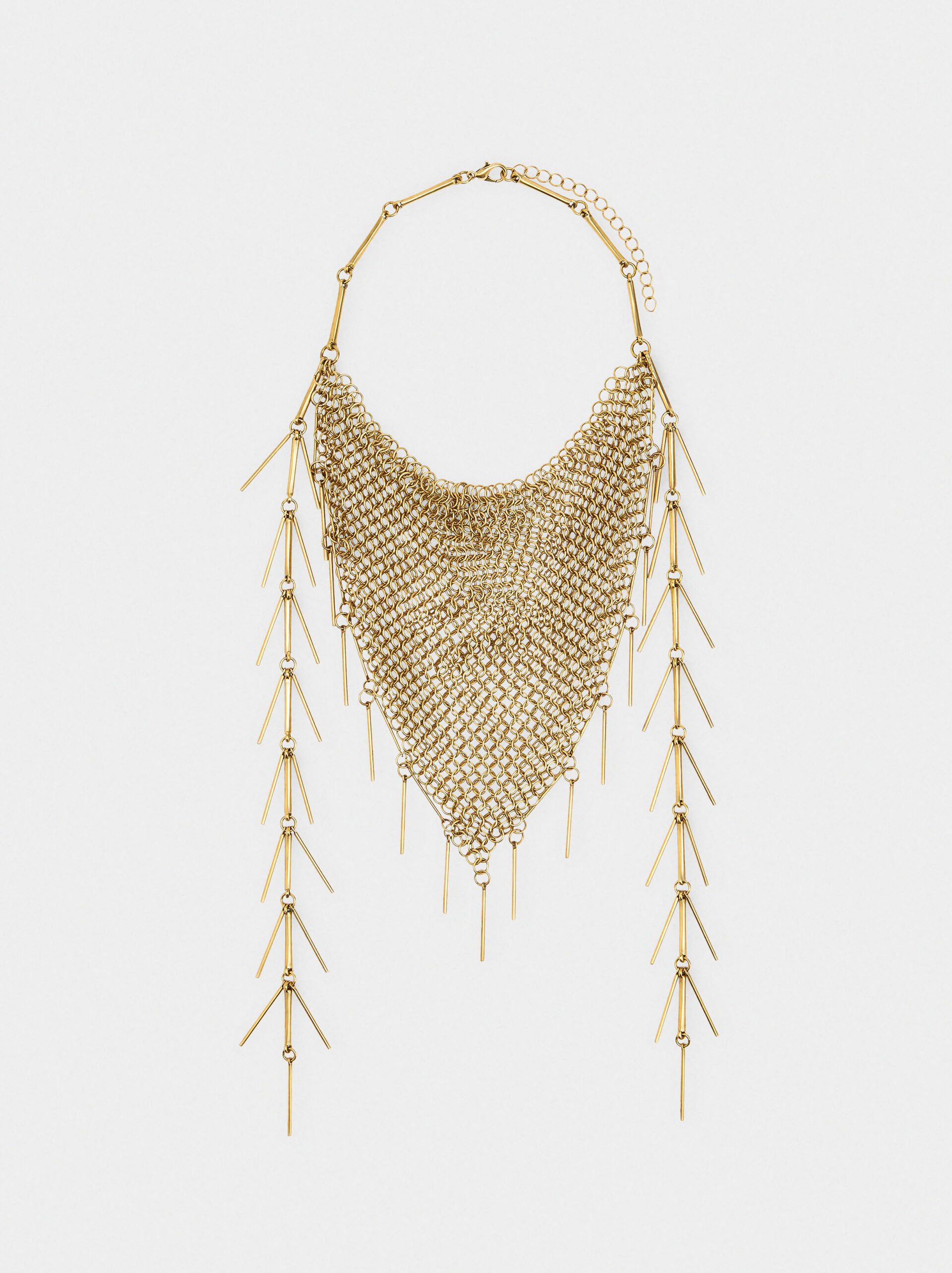 Bib necklace with bars image number 1.0