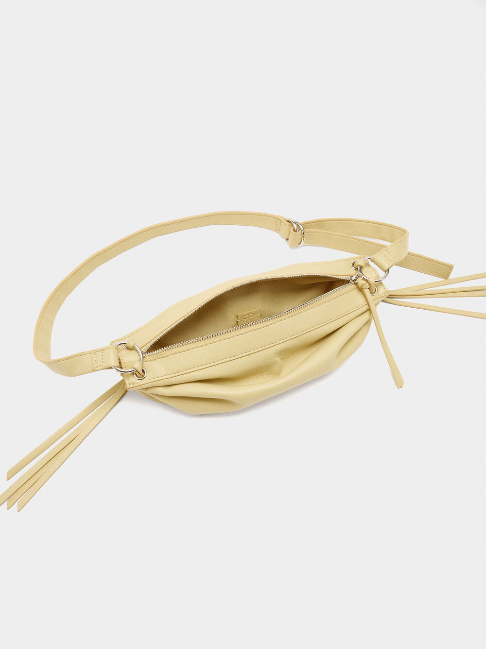 Sac bandoulière avec fronces