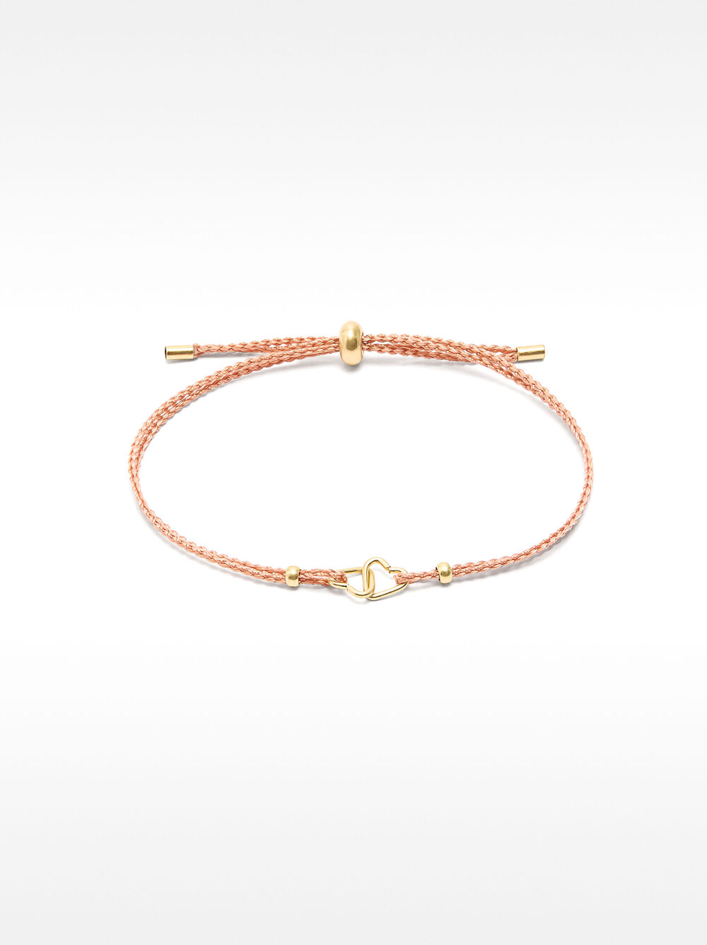 Adjustable bracelet with hearts