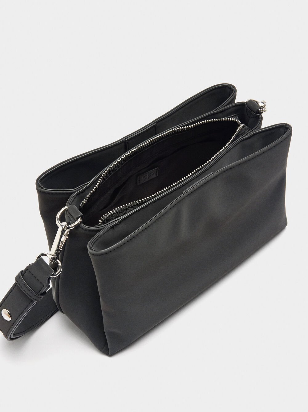 Shoulder bag with soft texture