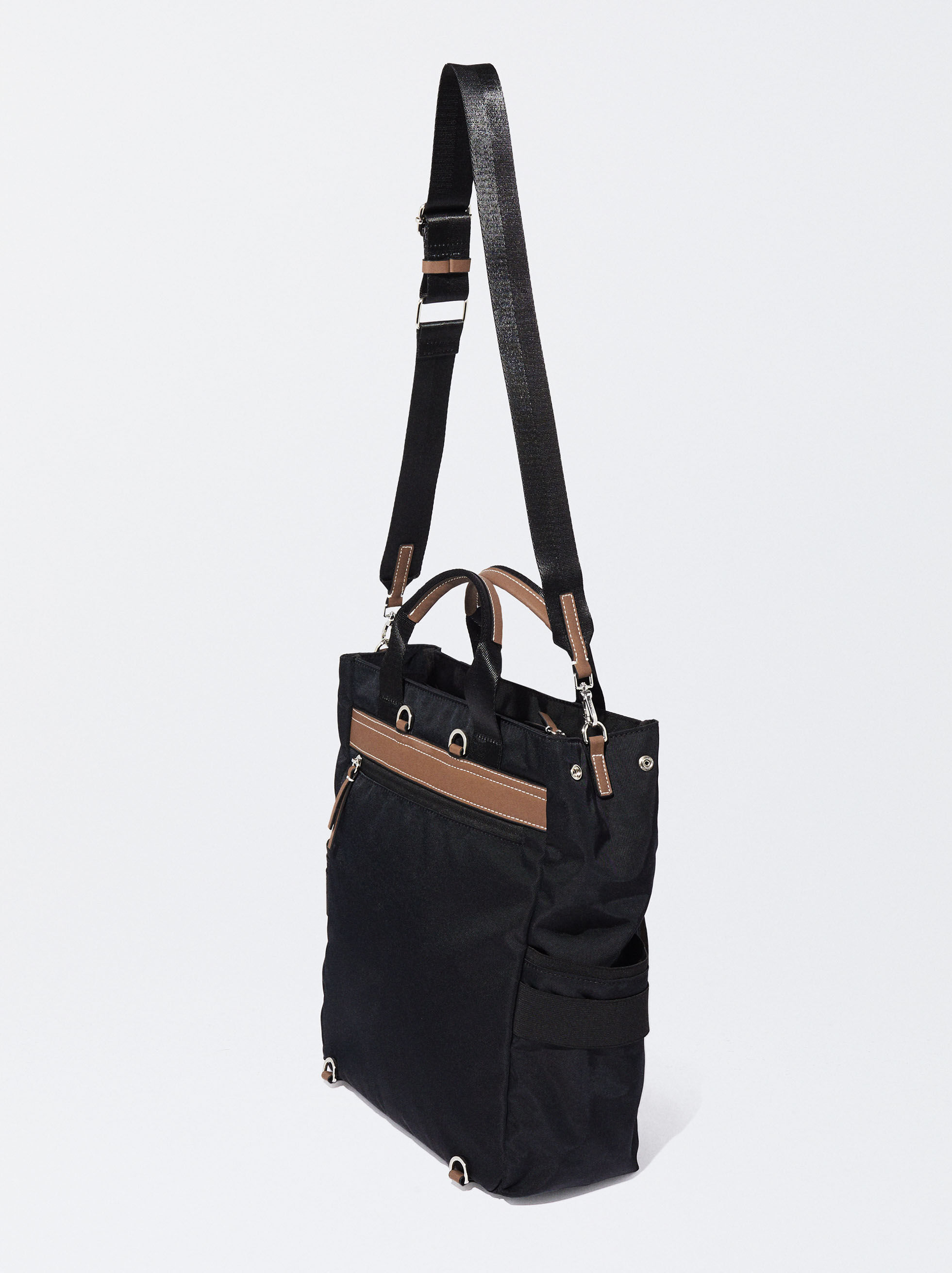 Nylon tote hotsell backpack