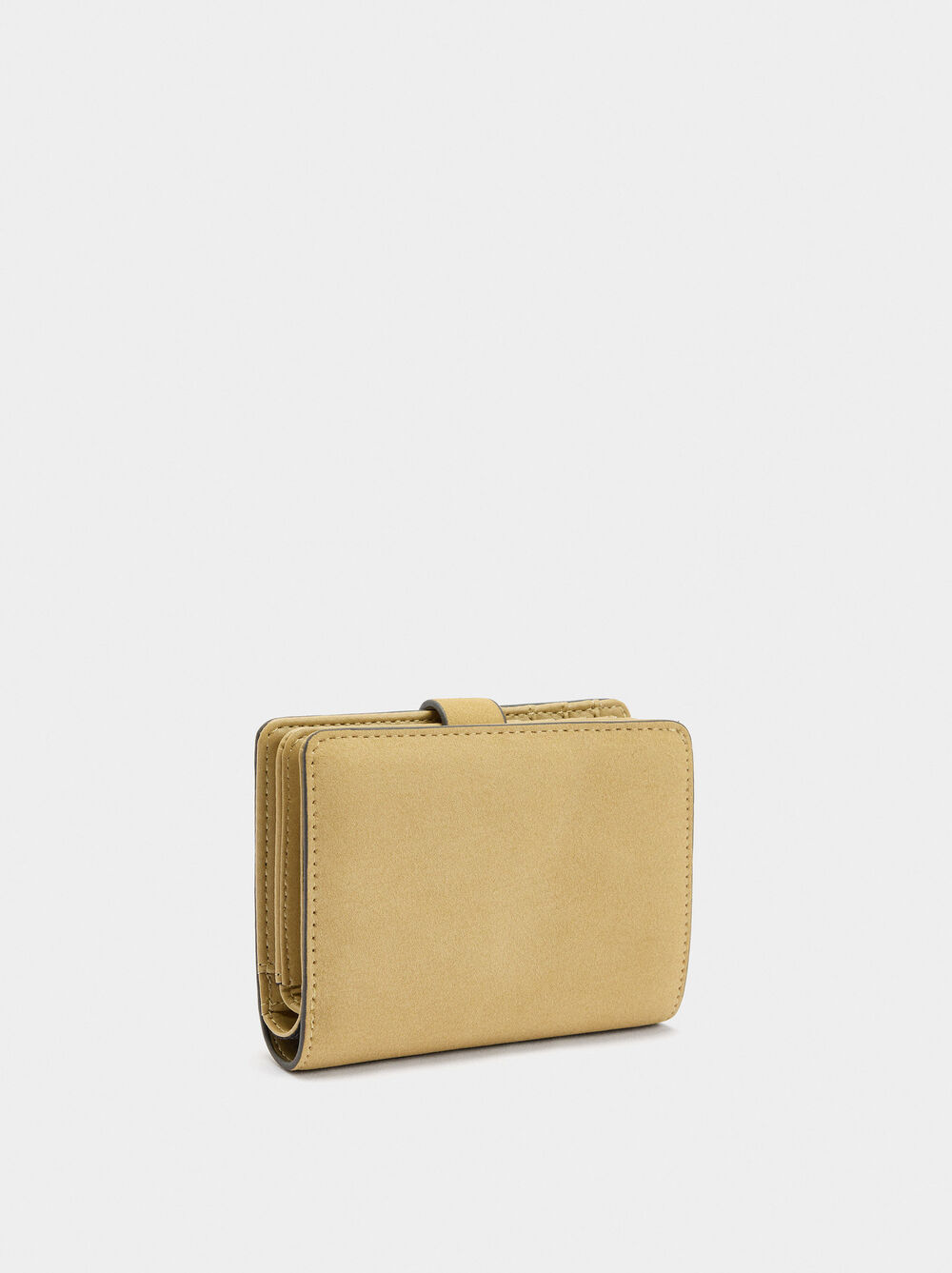 Wallet with leather-effect