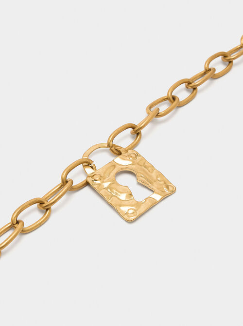 Collar corto de eslabones