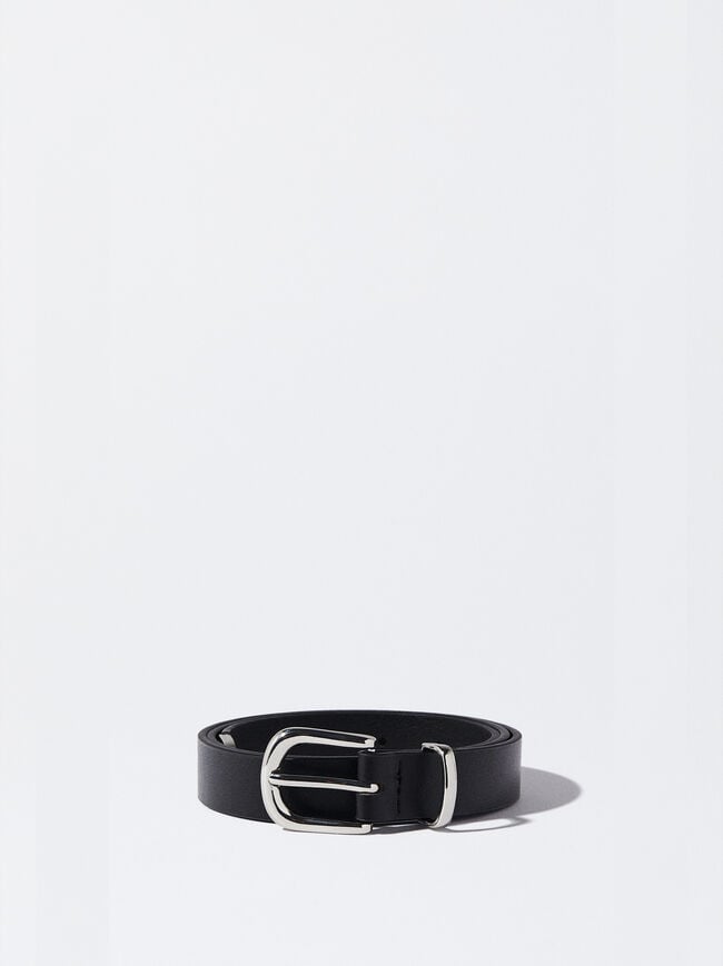 Plain Belt With Buckle image number 0.0