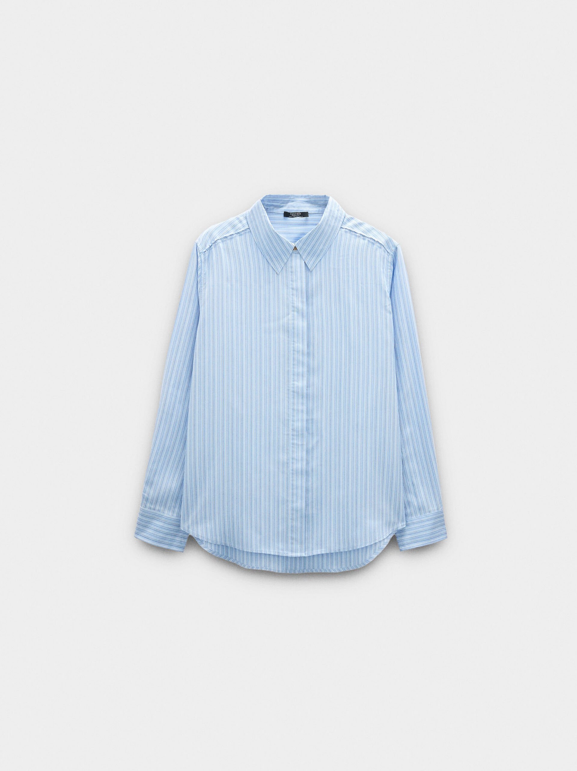 Shirt with pinstripe image number 6.0
