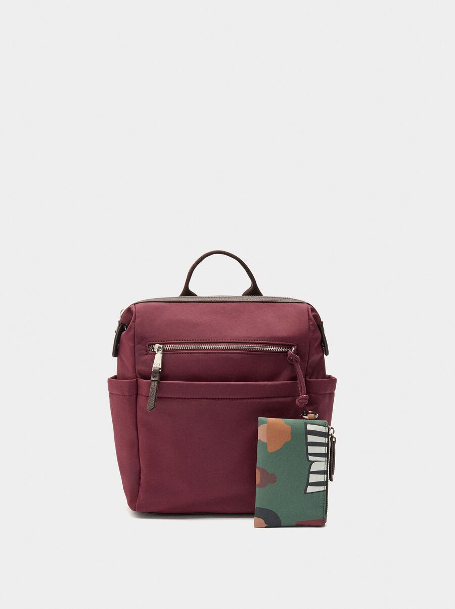 Nylon laptop backpack 13"