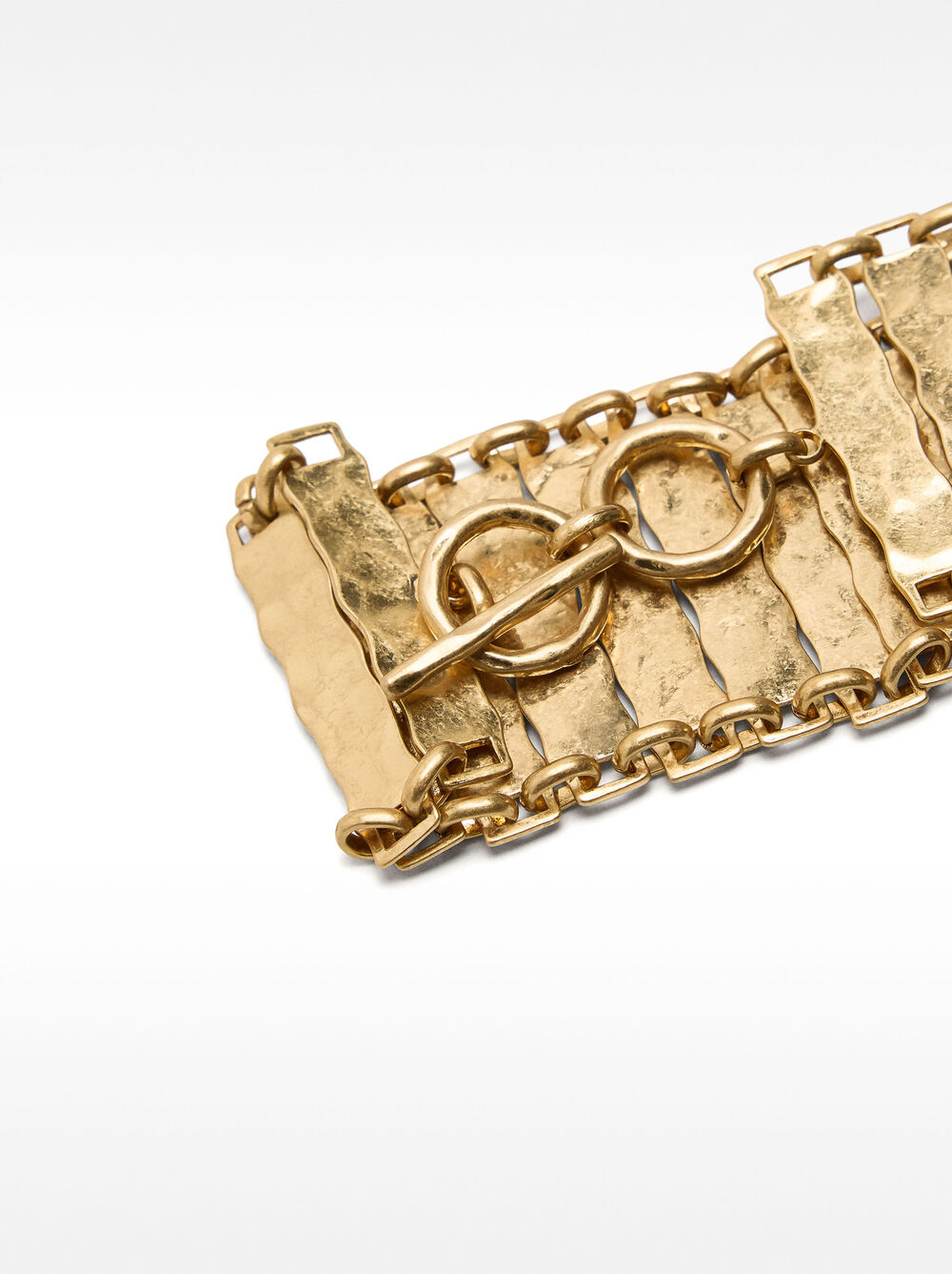 Irregular wide bracelet