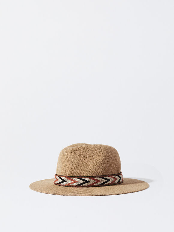Knit Hat, Camel, hi-res