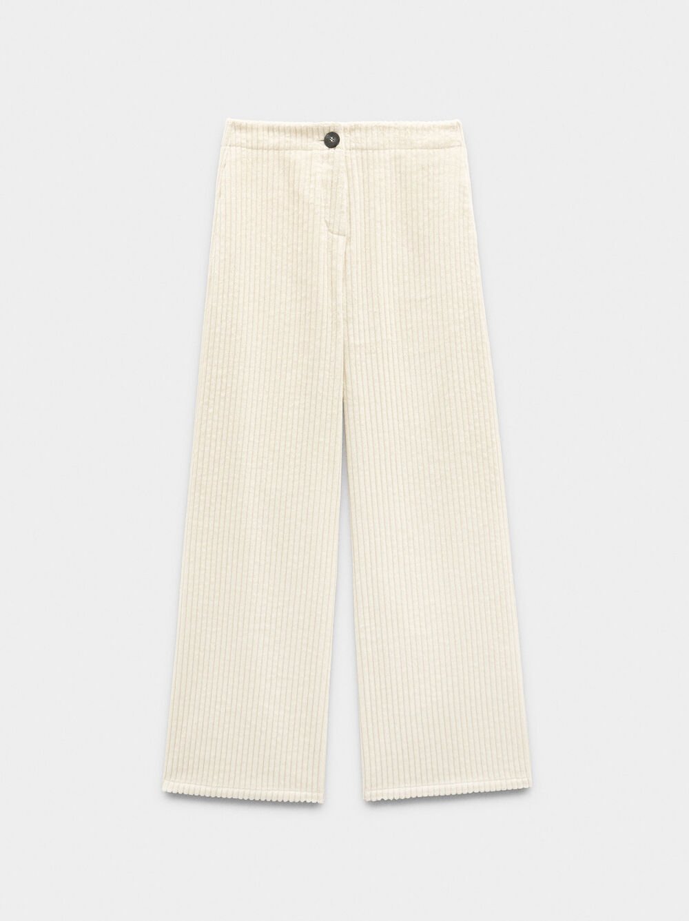 Corduroy trousers with 100% cotton