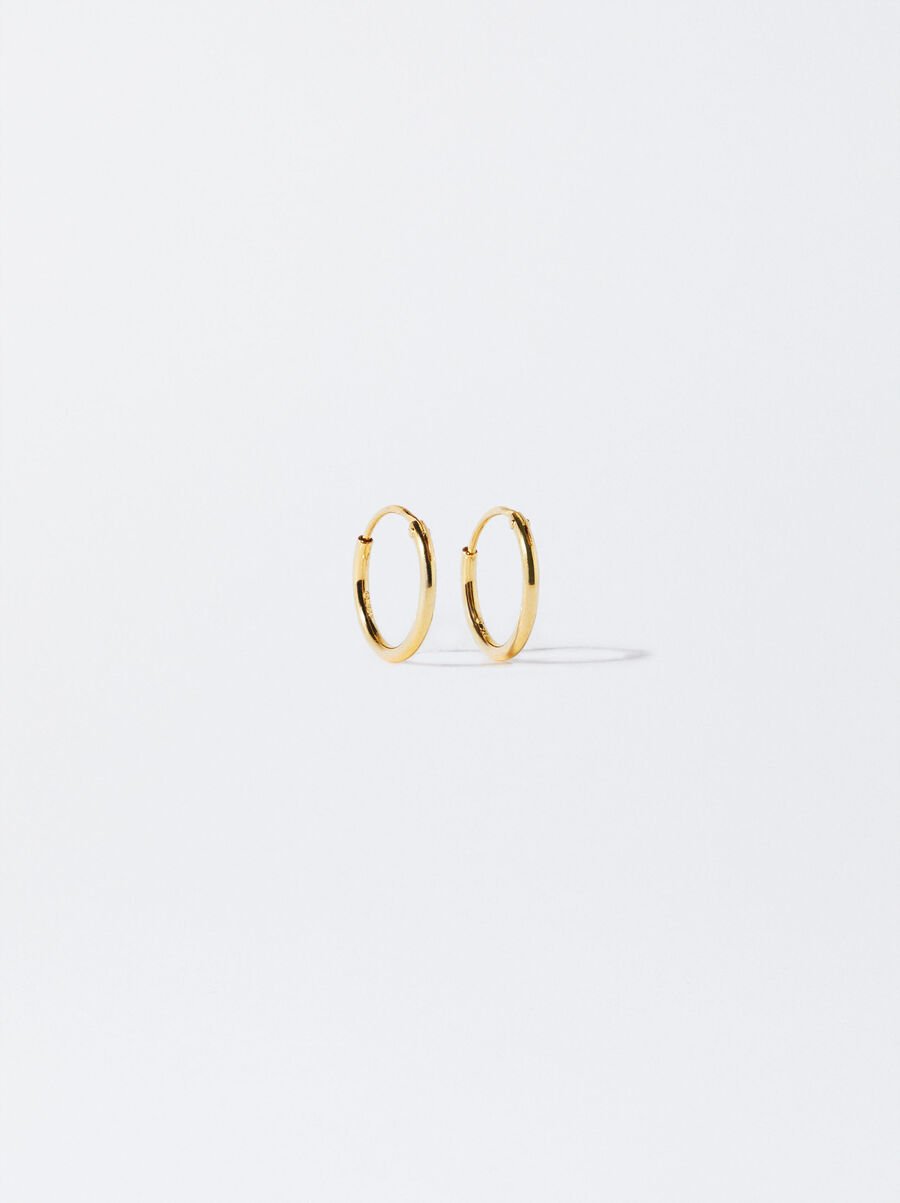 925 silver hoop earrings