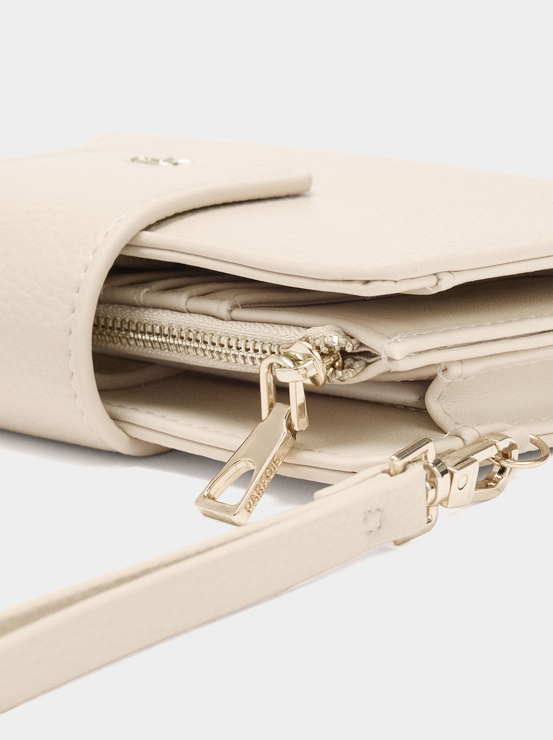 Wallet with mobile phone pocket image number 1.0