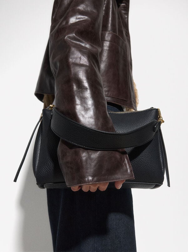 Shoulder bag with strap
