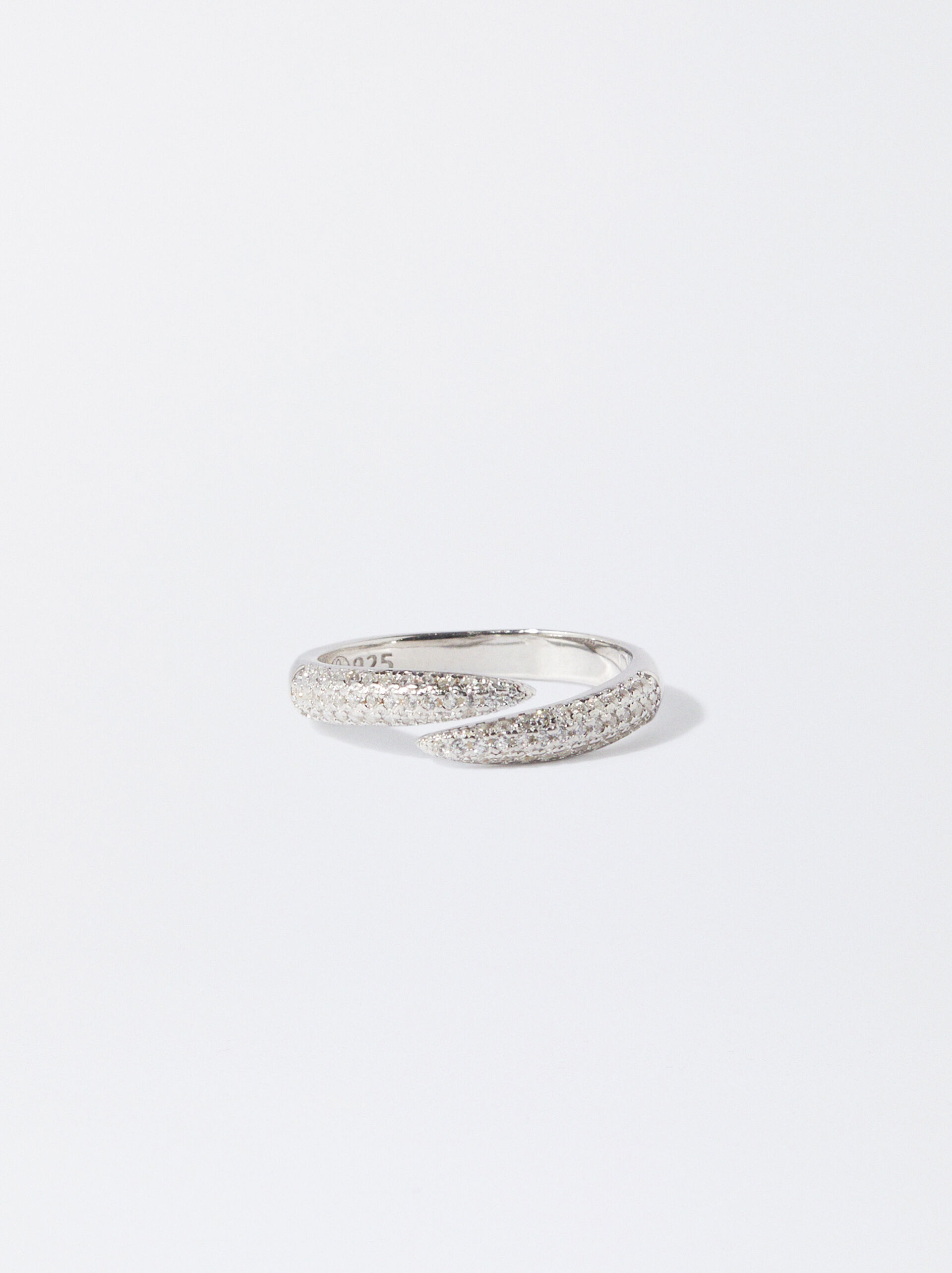 925 Silver Ring With Zirconia image number 0.0