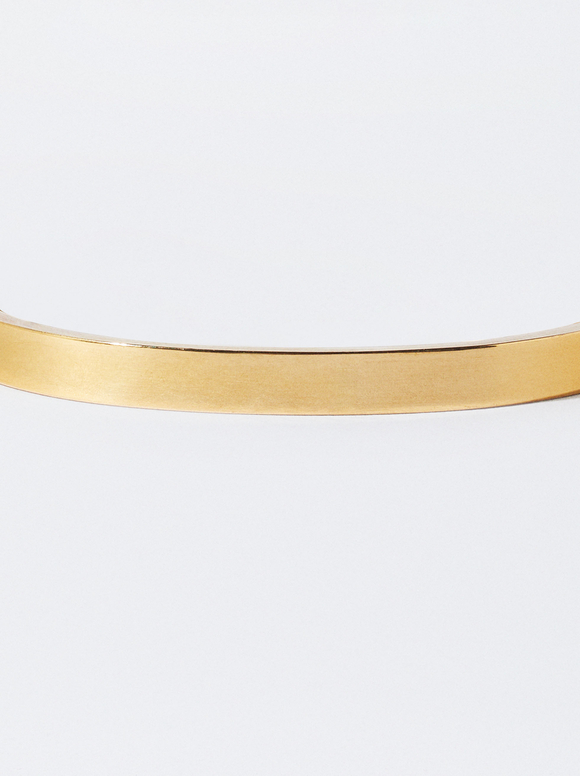 Online Exclusive - Personalized Steel Bracelet, Golden, hi-res