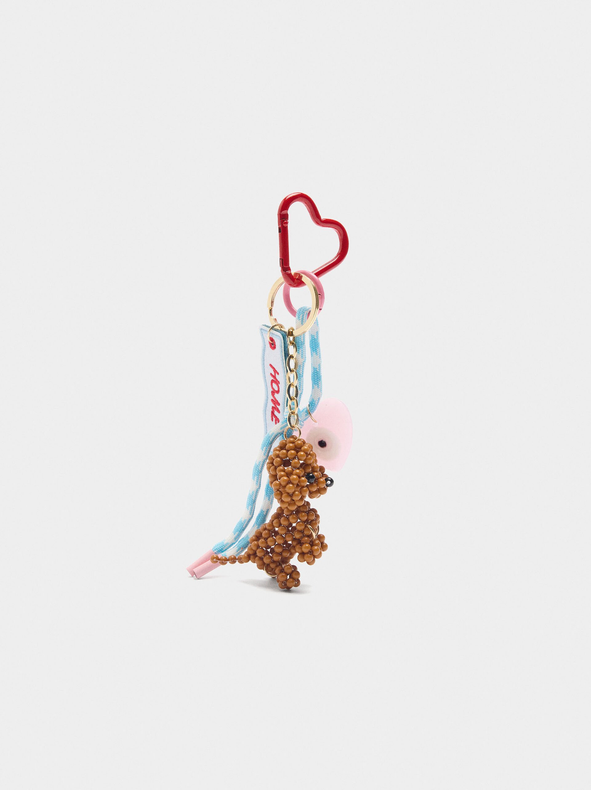 Dog keychain charm image number 0.0