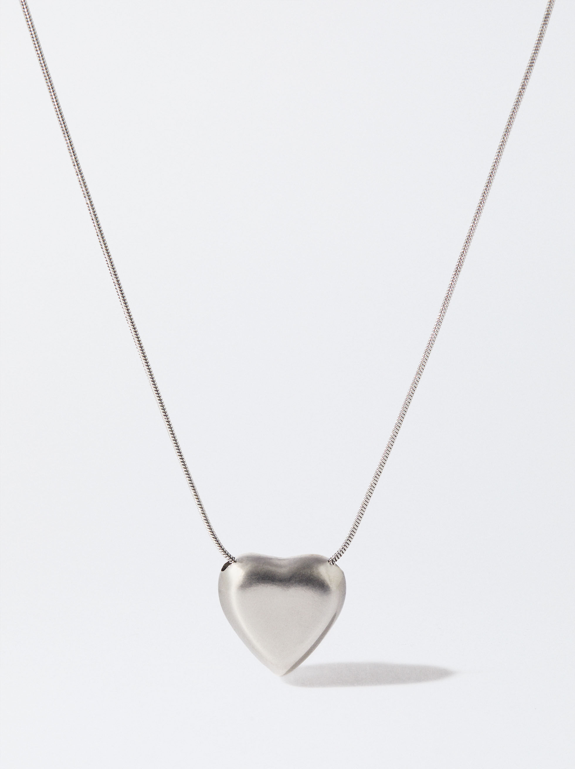 Tiffany stainless steel sales necklace