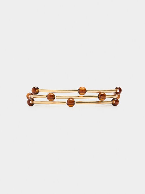 Set de pulseras segmentadas