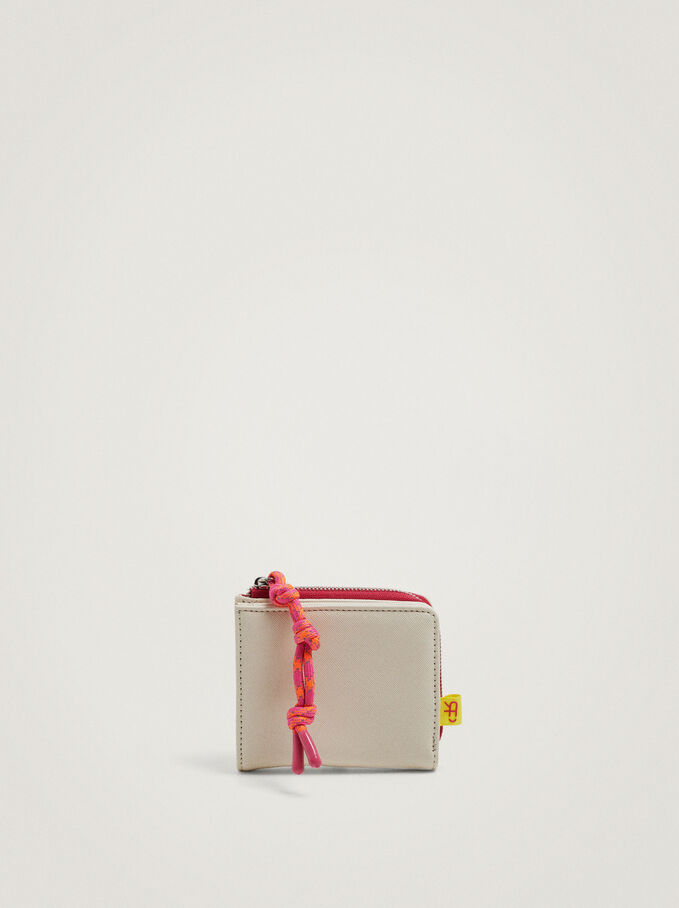 Wallet With Cord Detail, , hi-res