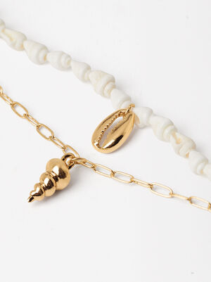 Double Bracelet With Shells
