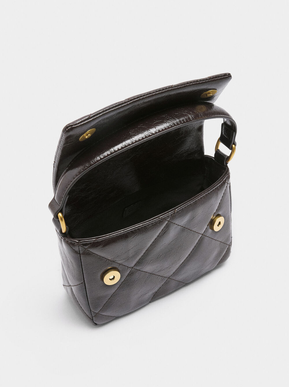 Bolso de mano acolchado