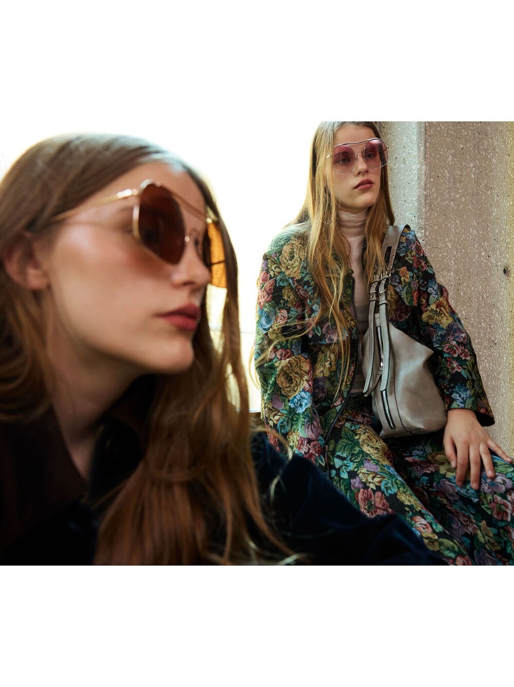 Abric jacquard floral