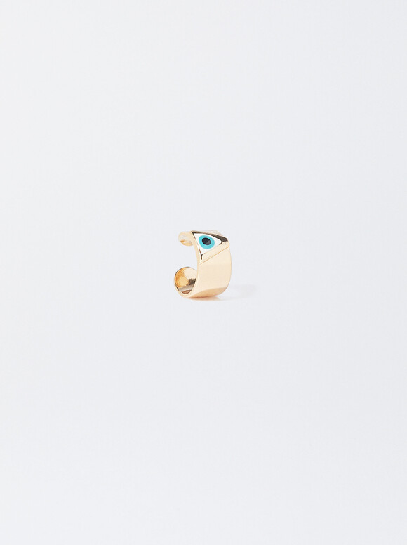 Ear Cuff Con Occhio, Multicolore, hi-res