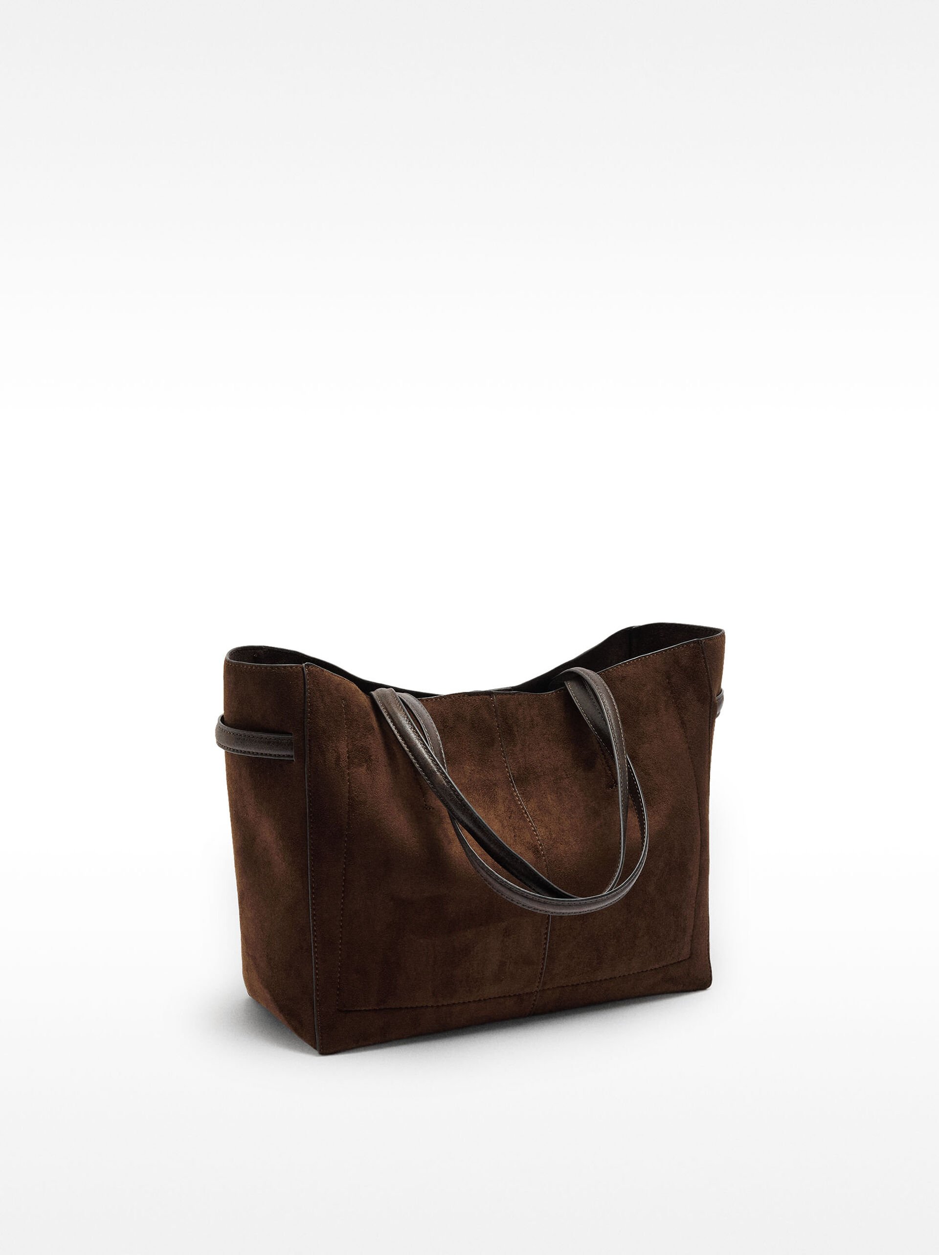 Bolso shopper efecto piel image number 3.0