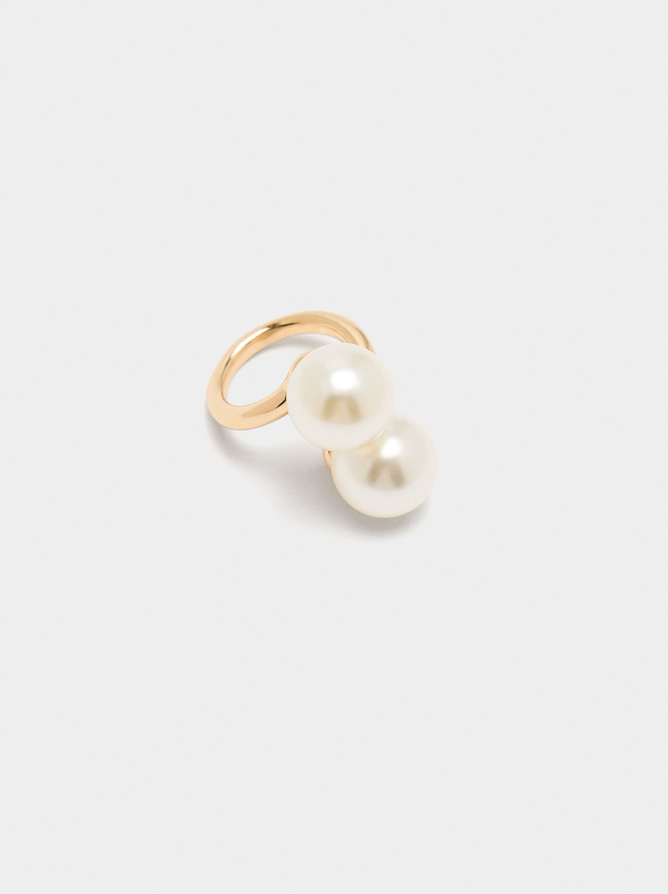 Anell creuat amb perles image number 3.0