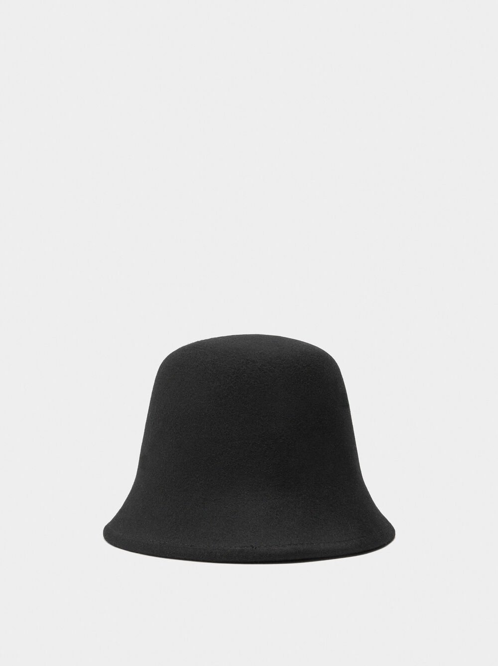 Chapeau sac seau en 100% laine