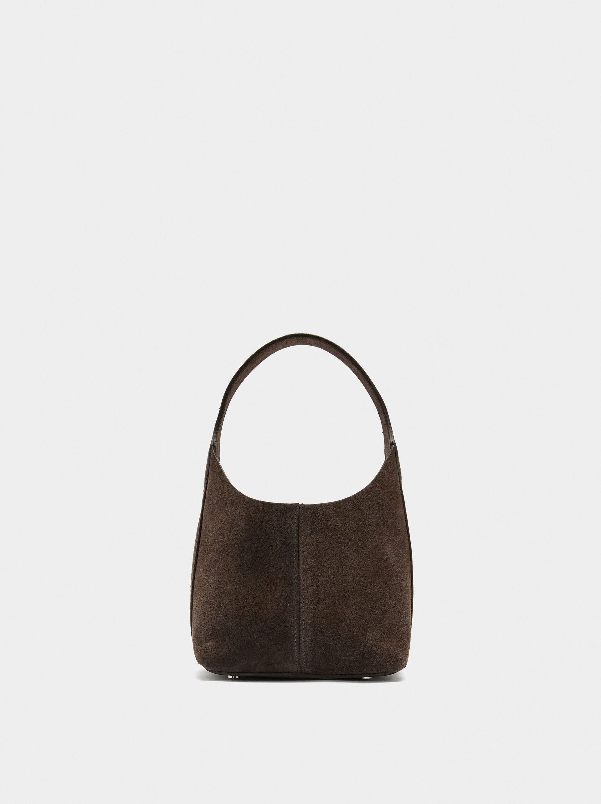 Suede bucket bag image number 0.0