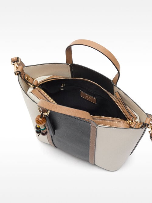 Bolso tote con bolso removible
