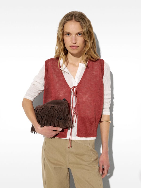 Gilet in maglia 